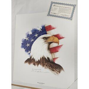 Ben Richmond "Liberty & Honor" Rare 1999 Signed W/ COA NEW